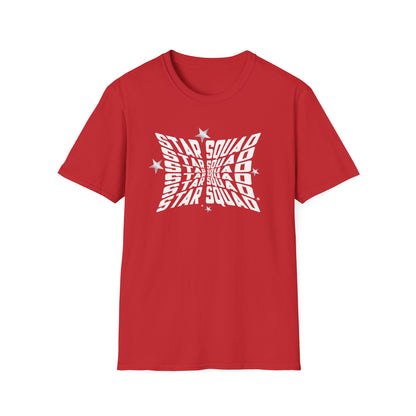 Warped Repeat Star Squad Unisex Softstyle T-shirt