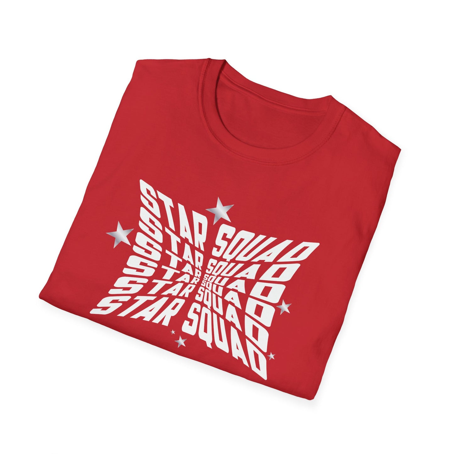 Warped Repeat Star Squad Unisex Softstyle T-shirt