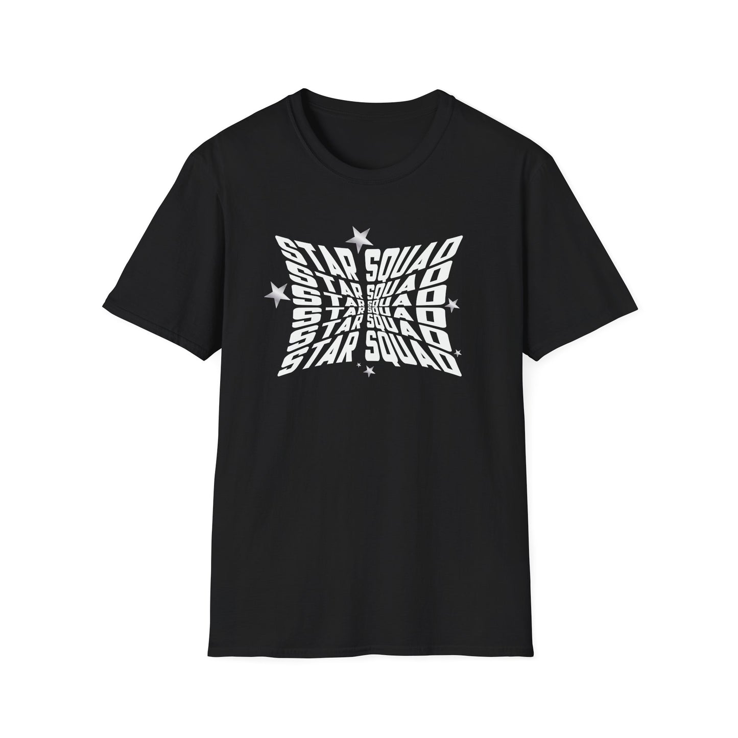 Warped Repeat Star Squad Unisex Softstyle T-shirt