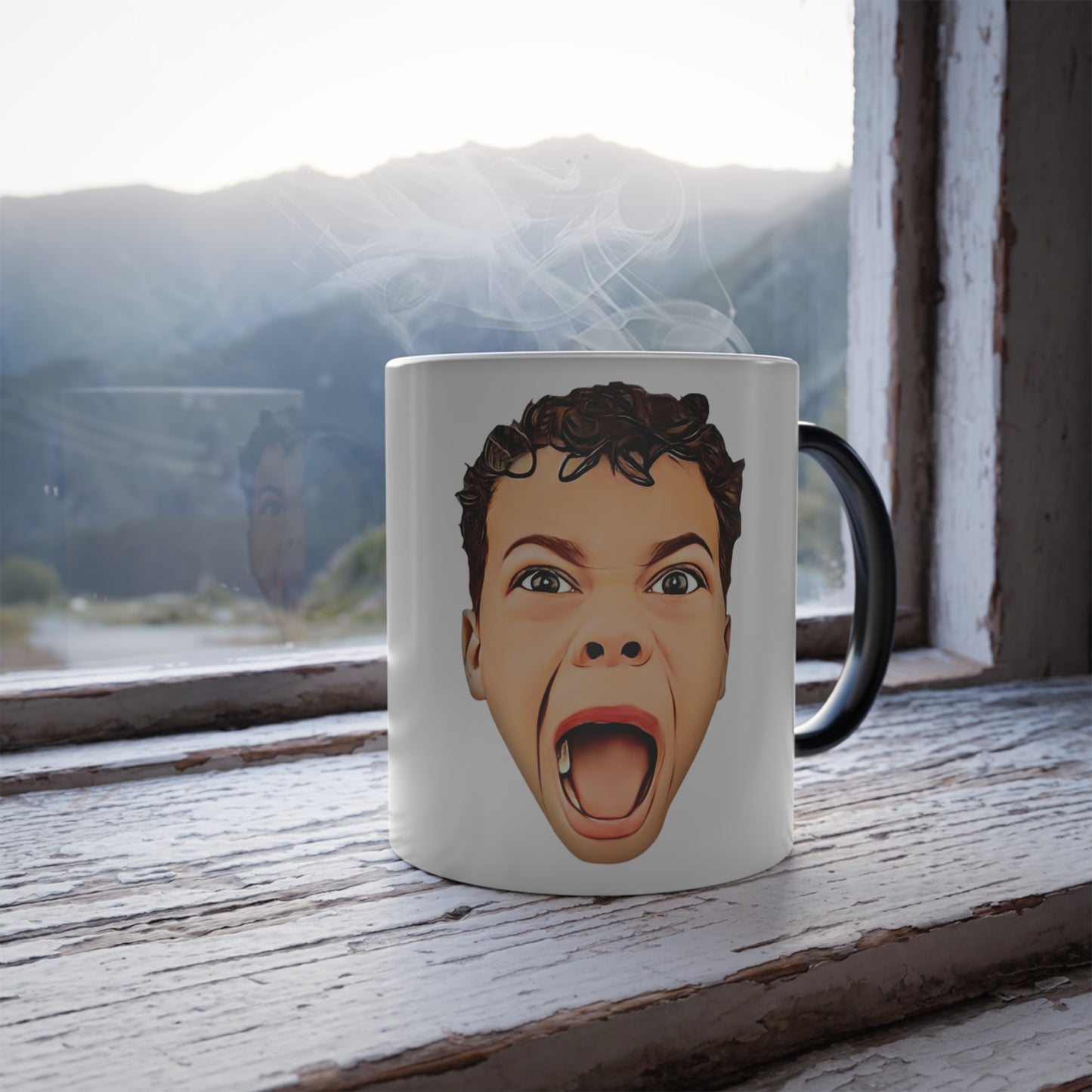 Khamrin Screaming Color Morphing Mug, 11oz.